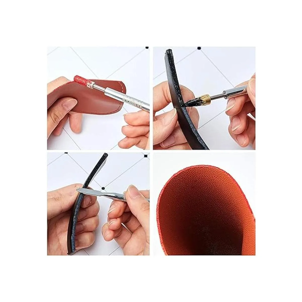 2 unidades de bolígrafo de piel para teñir bordes