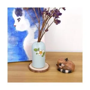 KINJOEK 36 piezas de rodajas de madera natural de 3.54_6