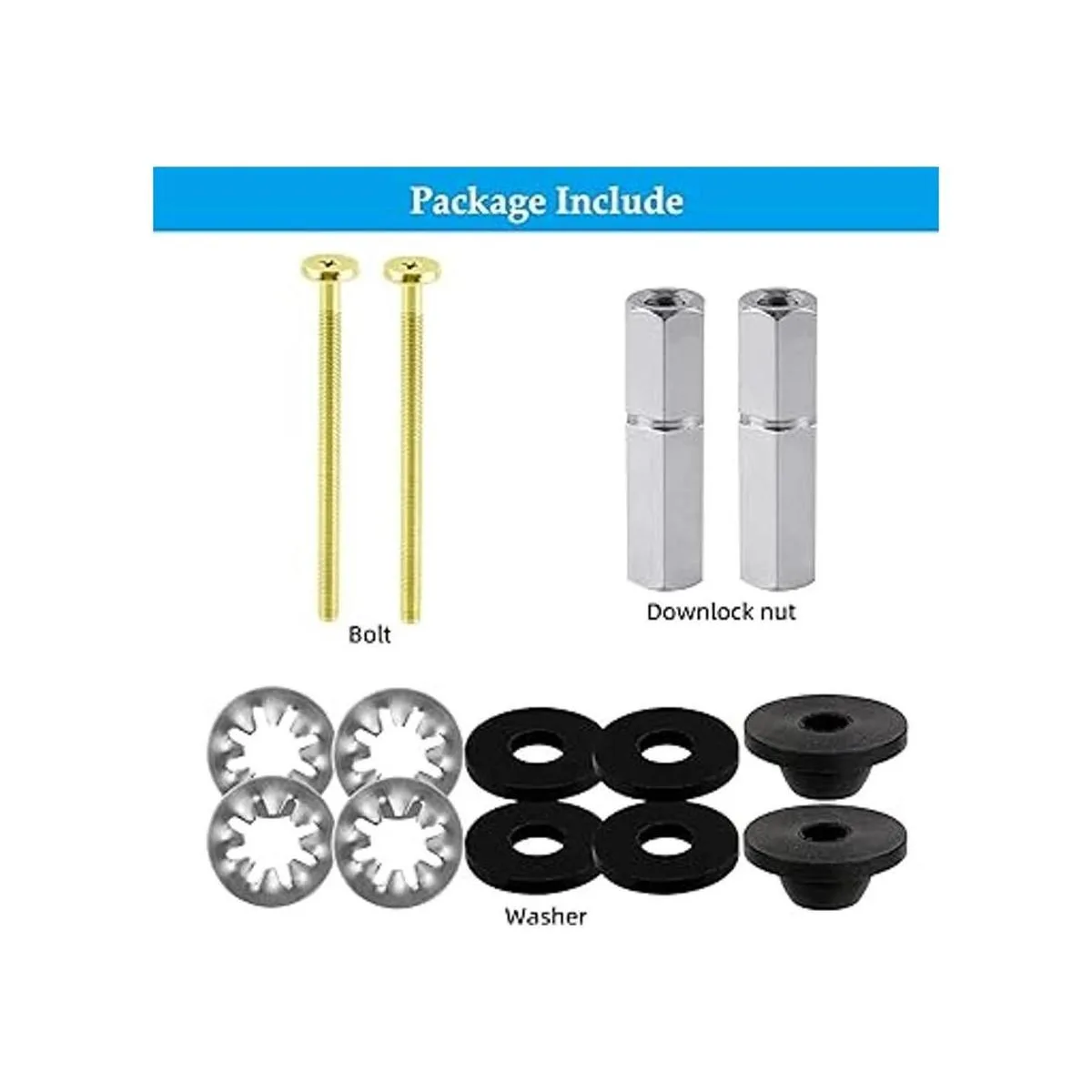 Hibbent Kit de 2 pernos universales de asiento de inodoro_6