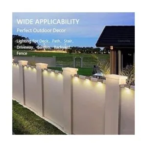 Luces solares para cubierta 16 luces LED impermeables_4