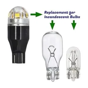 Bombilla LED de bajo voltaje T5 T10 para paisaje 12 V 4