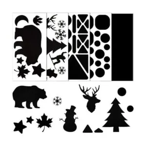 10 hojas de parches de reparación de chaqueta de plumón