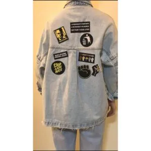 Parche bordado para planchar de 3.5 in Together WERWE Rise_4