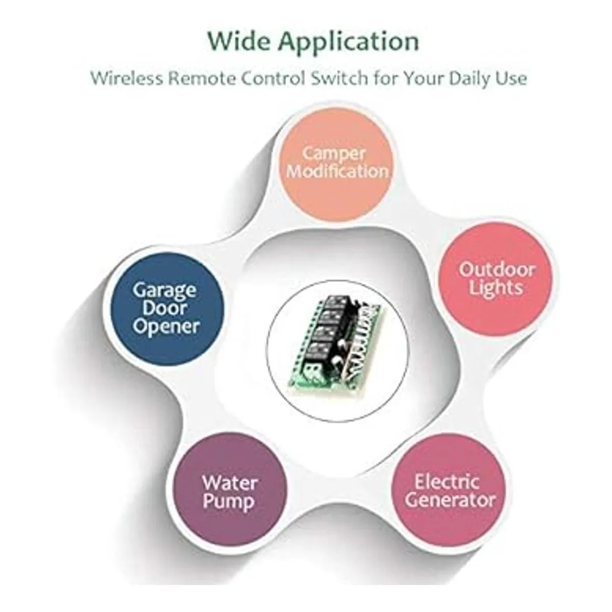 Interruptor remoto de relé de 12 V interruptor de control