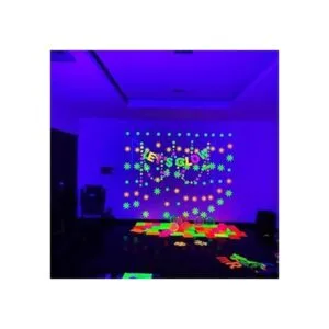40 hojas de papel de neón que brillan para decoración de_6