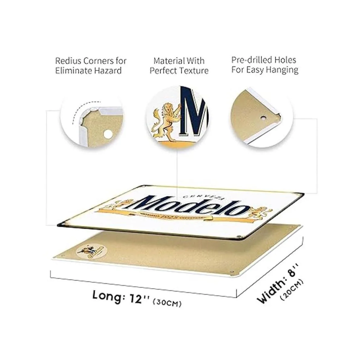 Clolinse Letreros de cerveza modelo Decoración de cueva