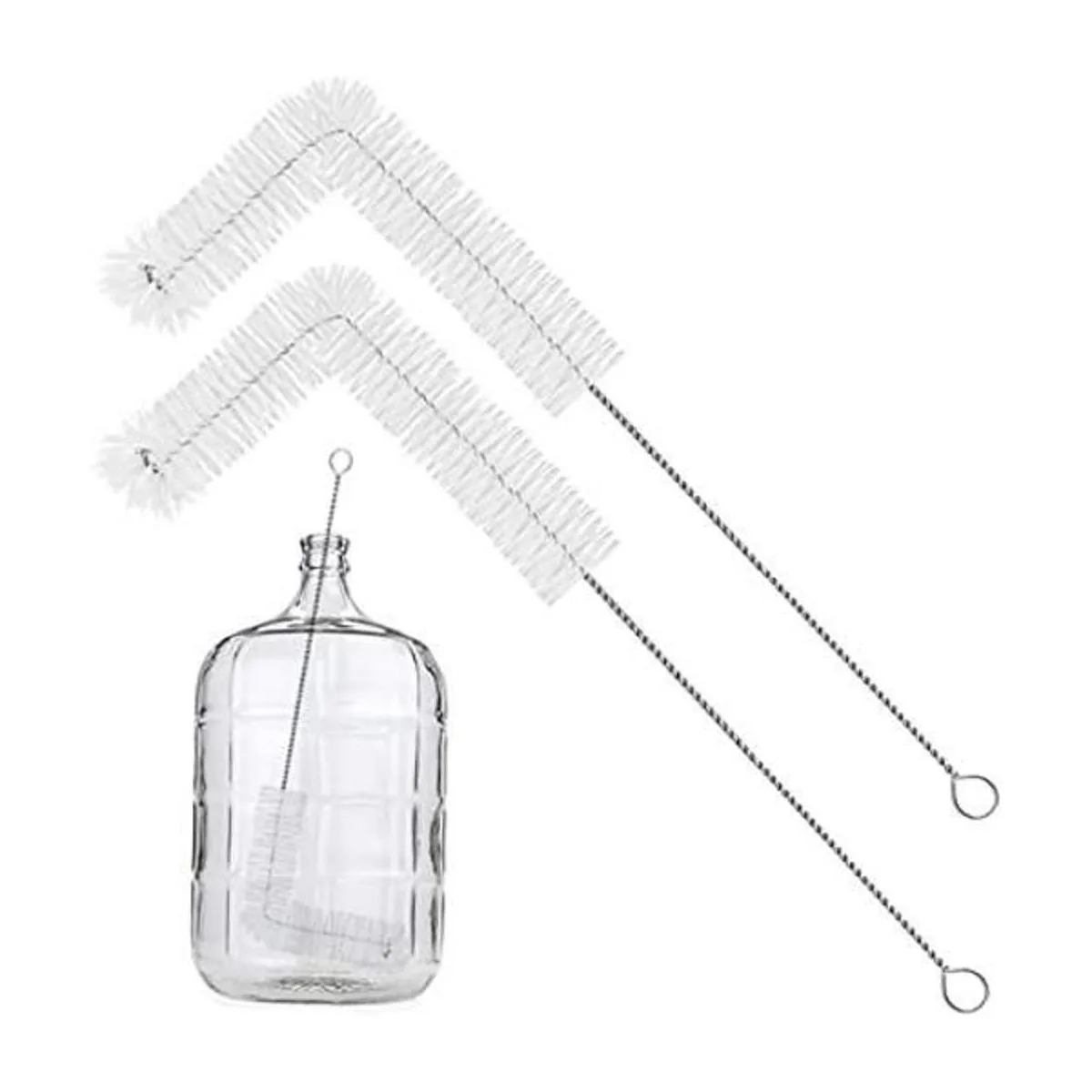 Paquete de 2 cepillos Carboy de 28 pulgadas cepillo de