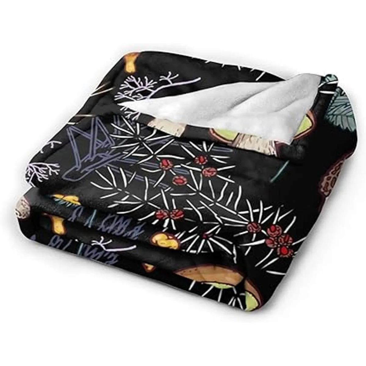 ARTIEMASTER Manta personalizada con hongos del bosque_2