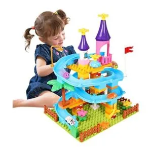 Juego de bloques de construcción juguetes de castillo de_1