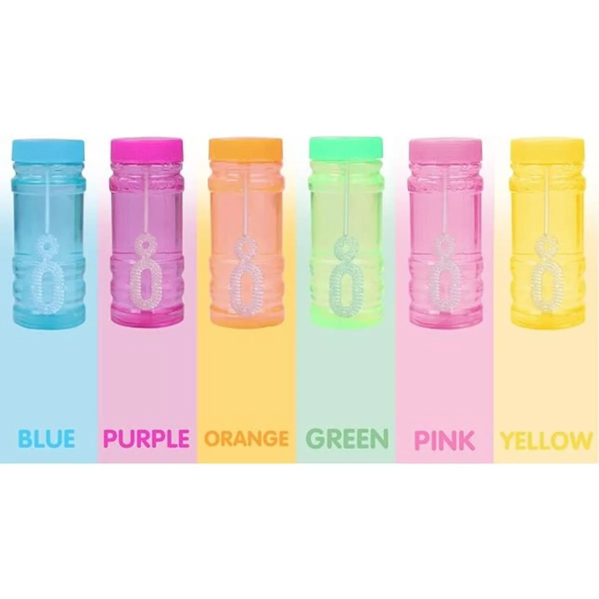 Bubbles Paquete de 24 recuerdos de fiesta para niños_2