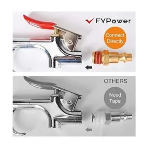 FYPower Kit de acoplador y enchufe de aire NPT de 14_3
