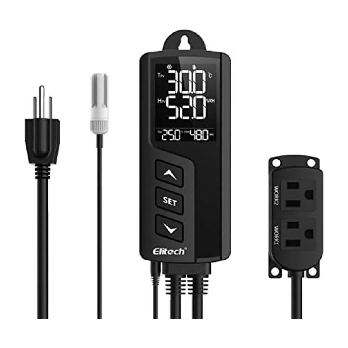 Elitech STC1000Pro TH Controlador de temperatura y humedad_1