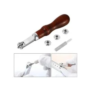 Leathercraft Juego de espaciadores de piel para