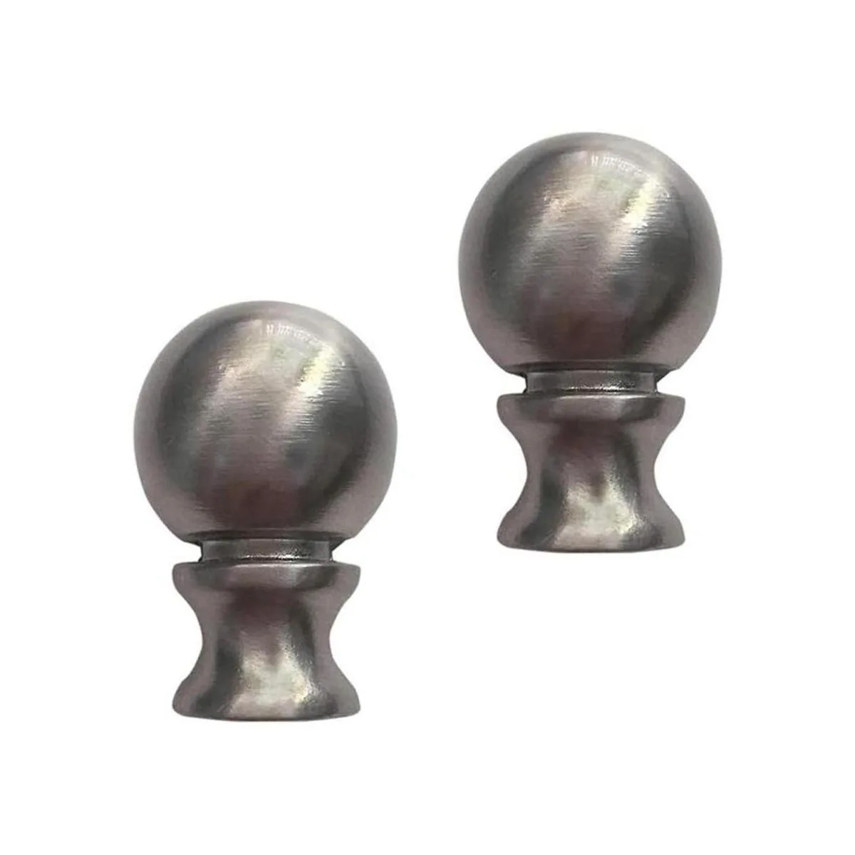 Lámpara de acabado de 2 unidades acabado de níquel_1