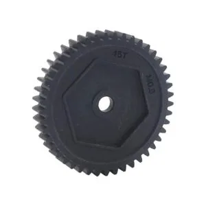 ShareGoo Metal 45T Mod 0.8 Spur Gear 32P 11T 0.125 in_3
