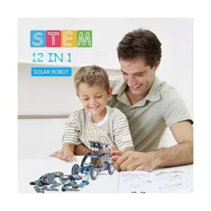 AESGOGO STEM Projects Kit de robot solar de creación 12_2