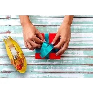 Amazeko Dispensador de cinta de mono aplaudiendo con_6