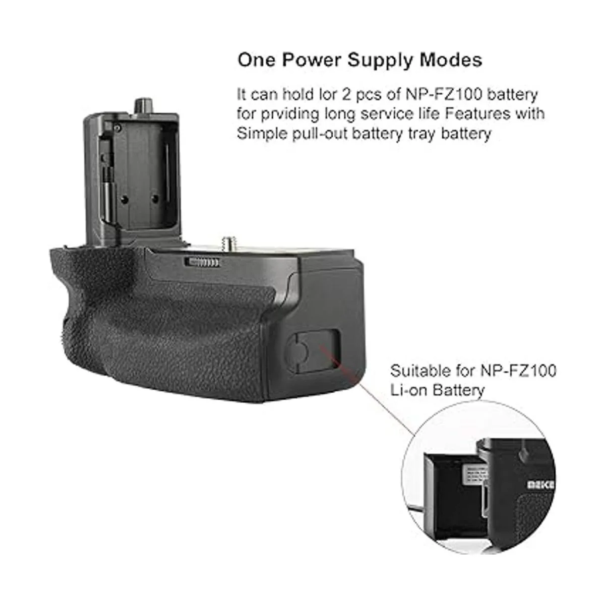 Meike MKA7R IV Empuñadura vertical profesional para_2