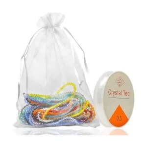 Cuentas para pulsera Cuentas de cristal bicono de 0.118
