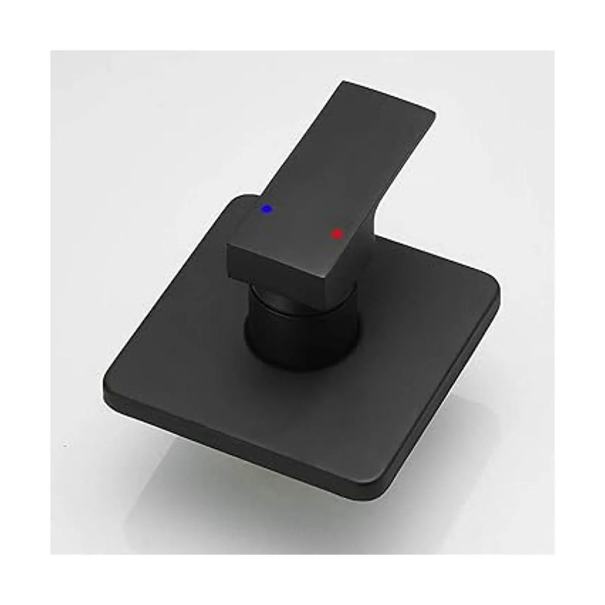 Heable Juego de grifo de ducha color negro mate sistema