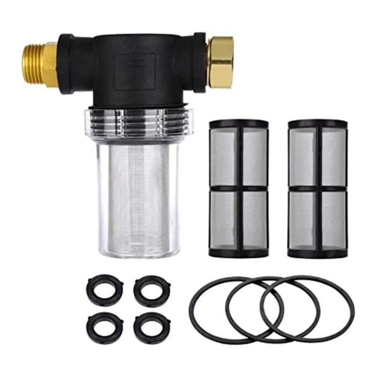 CREEXEON Filtro de manguera de jardín para agua de entrada