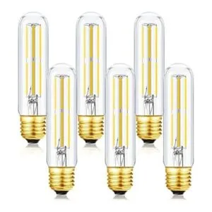 LEOOLS Bombillas de tubo LED bombilla tubular regulable