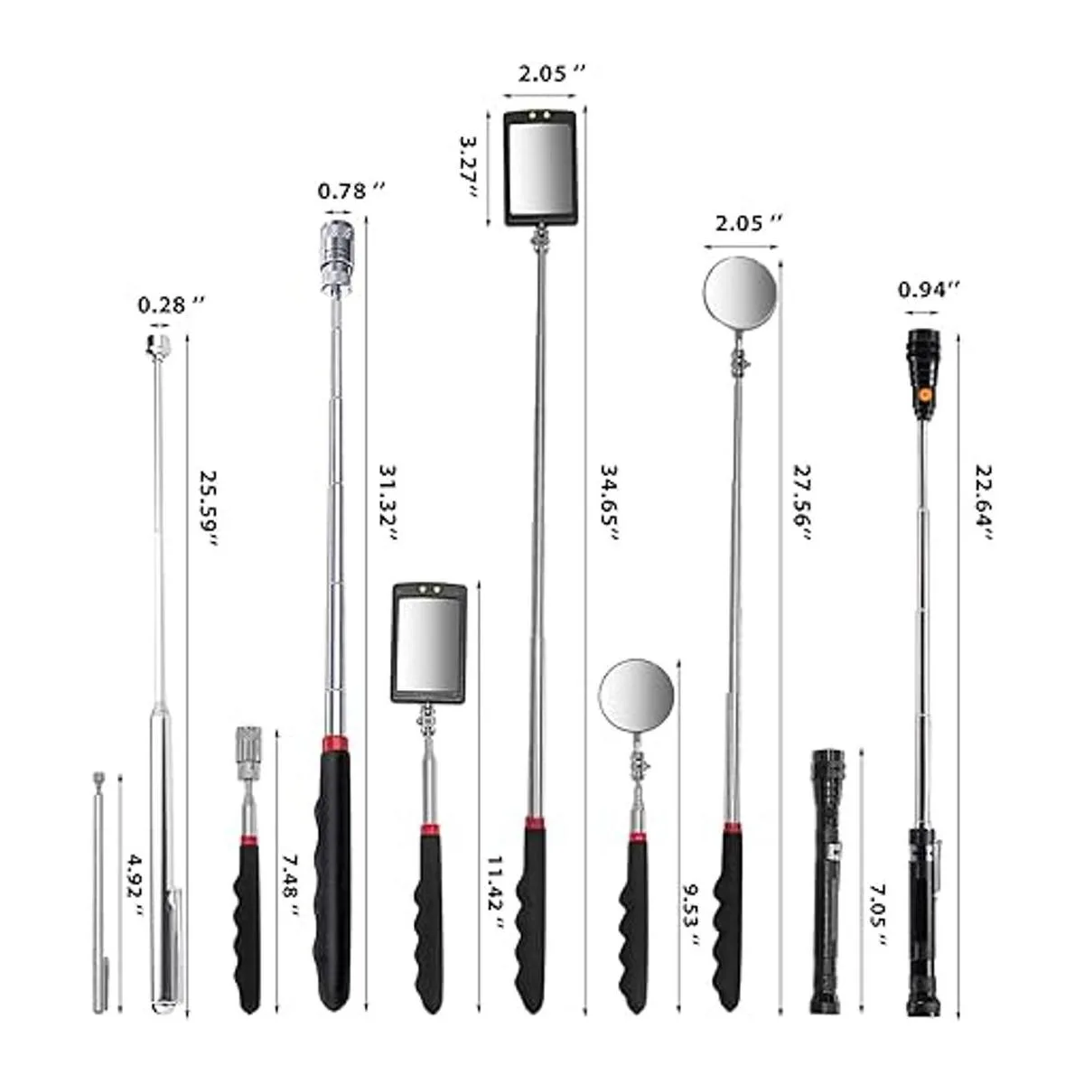 Regalos para hombres 5 piezas de kit de herramientas