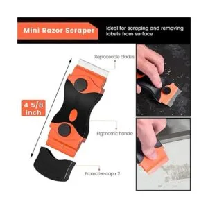 Rascador de cuchillas de afeitar 2 piezas de herramientas_4