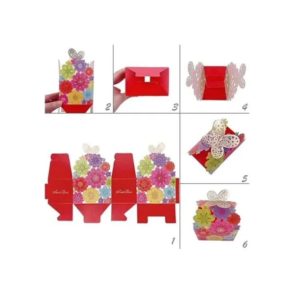 Cajas de regalo para fiestas cajas de dulces de mariposa_6