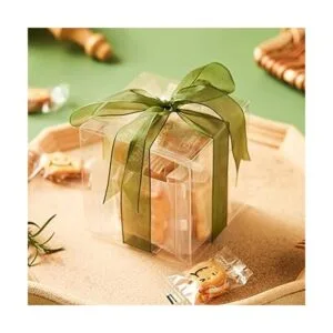 BENECREAT 20 cajas transparentes de regalo de boda de 4.5_5