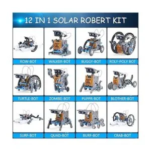 AESGOGO STEM Projects Kit de robot solar de creación 12_3