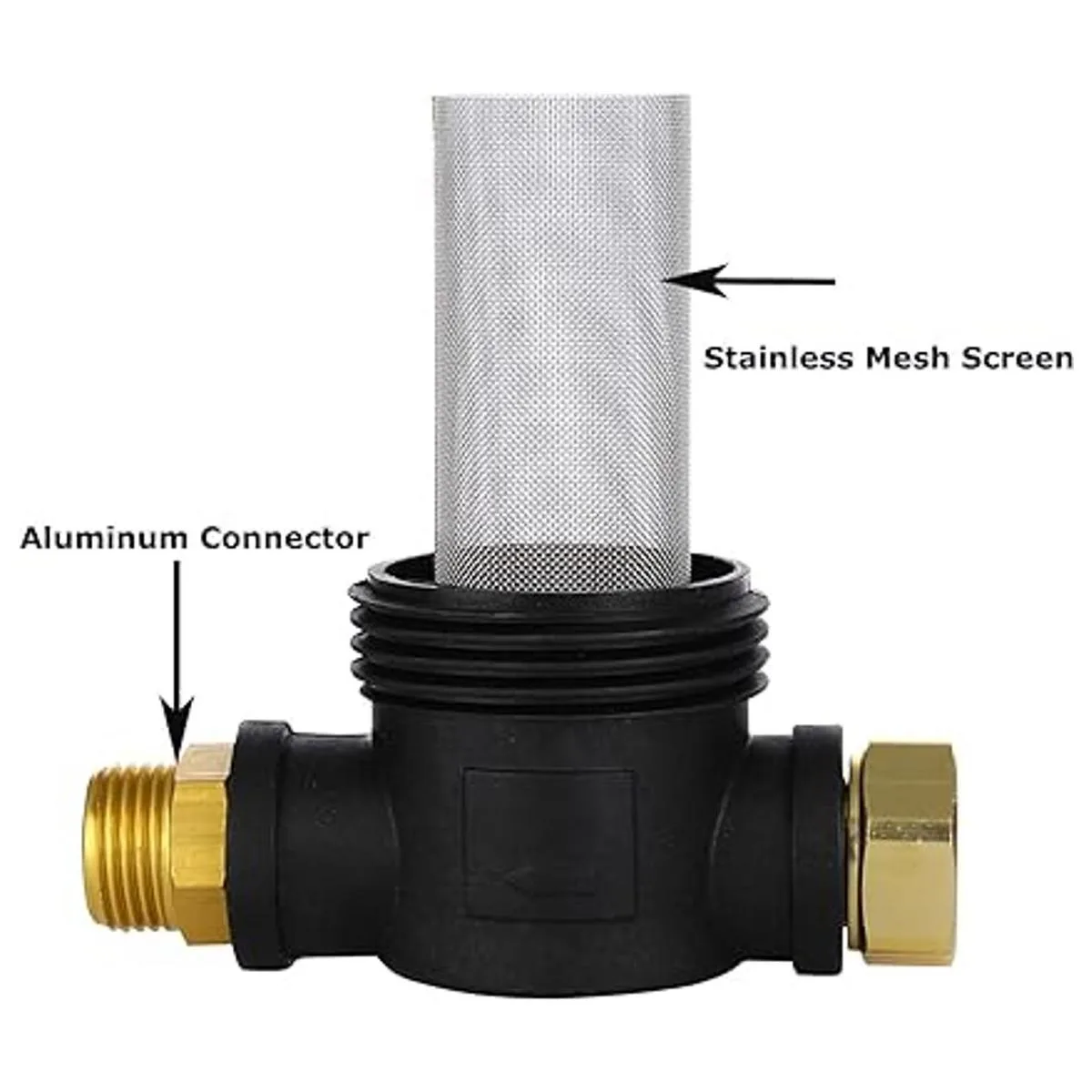 CREEXEON Filtro de manguera de jardín para agua de entrada