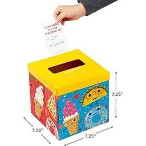 Hallmark Tarjetas de San Valentín para niños y buzón de_6