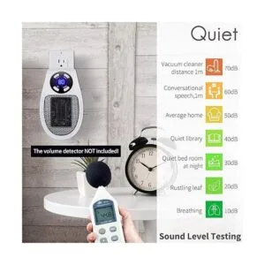 Calentador de espacio programable con pantalla LED salida