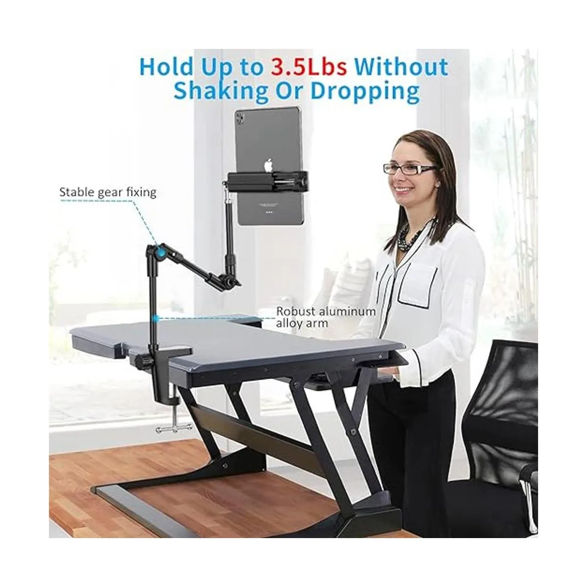 Soporte para cámara web con soporte para teléfono KDD_4