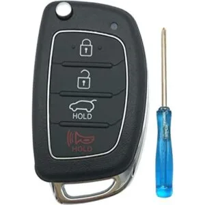 Carcasa de repuesto plegable para llave sin llave para_1