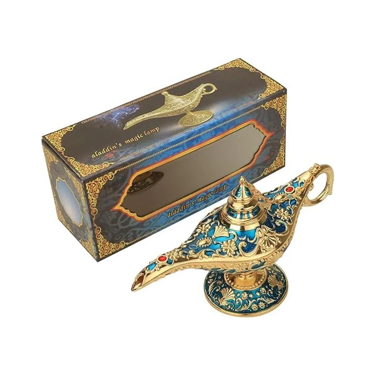 LAUYOO Lámpara clásica Aladding Magic Genie lámpara de