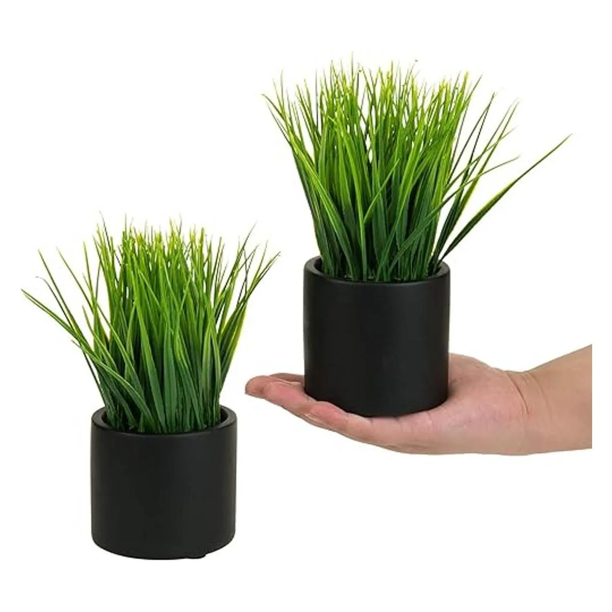 MyGift Plantas de césped artificial de mesa plantas