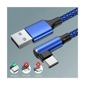 Cable USB C de 90 grados en ángulo recto paquete de 2 10_4