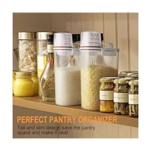 TBMax Contenedor de almacenamiento de arroz con plástico