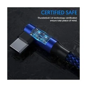 Cable USB C de 90 grados en ángulo recto paquete de 2 10_2