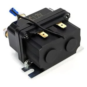 QWORK Contactor de relé solenoide de cabrestante de 12 V_5