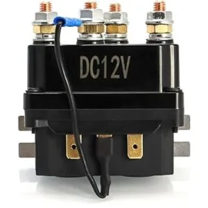 QWORK Contactor de relé solenoide de cabrestante de 12 V_2