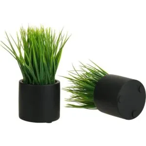 MyGift Plantas de césped artificial de mesa plantas