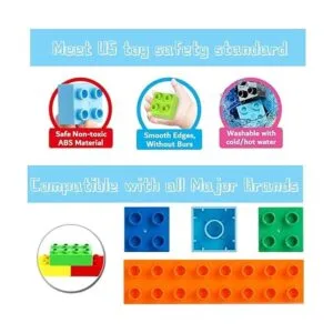 Juego de bloques de construcción de automóviles de juguete_5