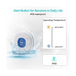 CallToU Sistema de botones de llamada inalámbrico para_6