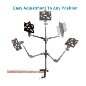 Soporte para cámara web con soporte para teléfono KDD_3