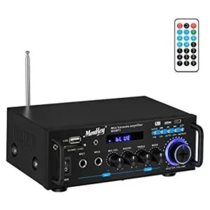 Moukey Amplificador de 2 canales para altavoces de audio_1