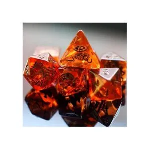Cusdie Juego de dados DND relleno de engranajes juegos de_3