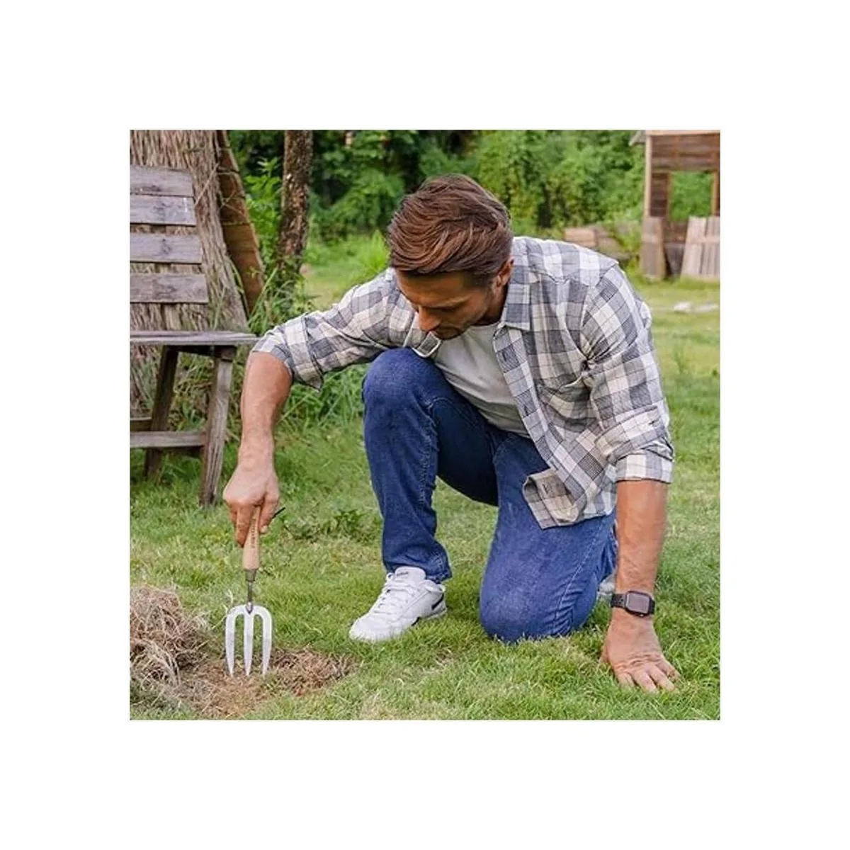 BerryBird Tenedor de mano de jardinería tenedor de mano_2